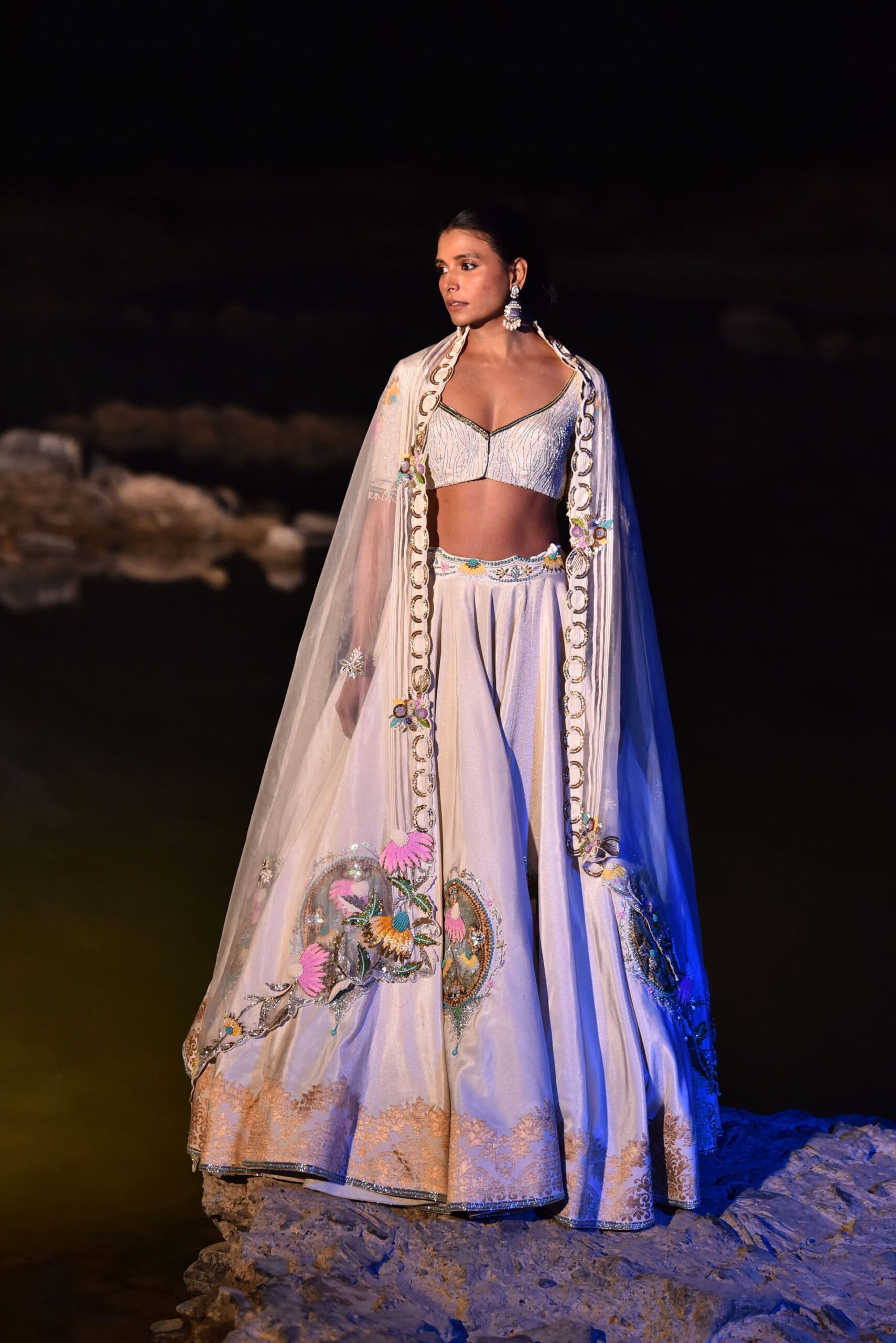 The Mughal Kaleen Lehenga