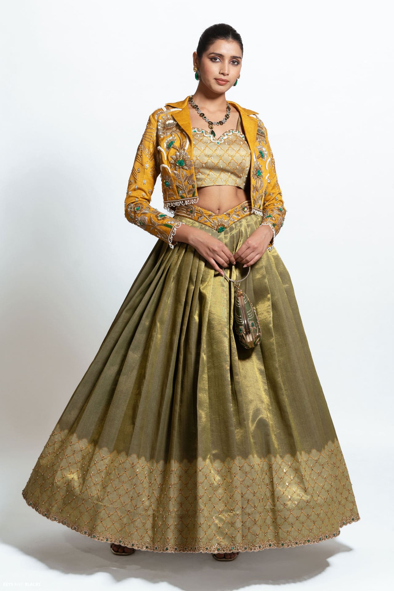 The Swan Rhapsody Lehenga