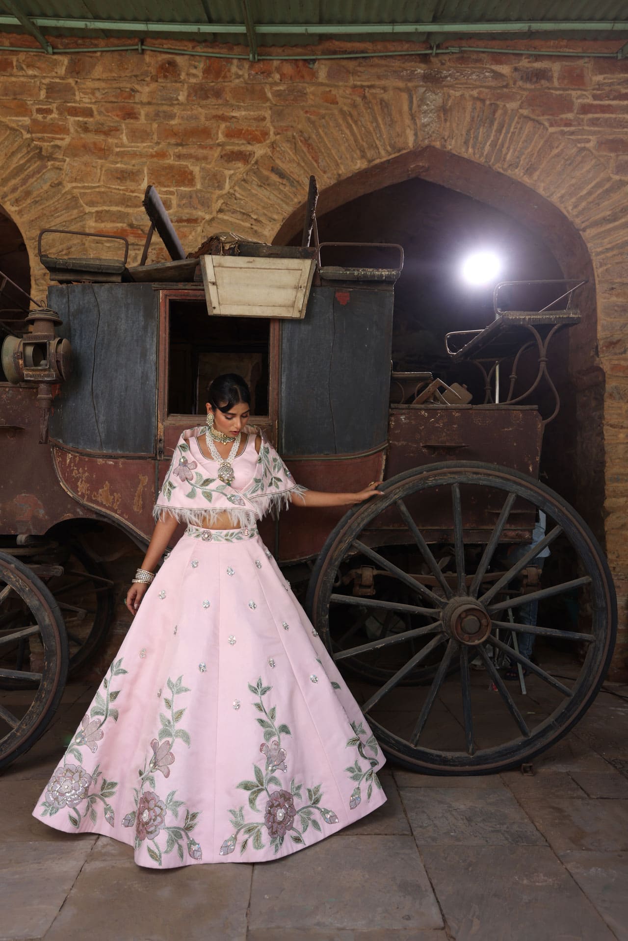 The Rosé Éclat Bridal Ensemble